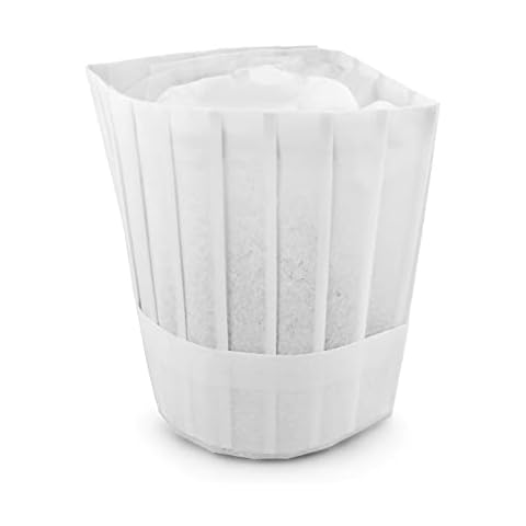 New Star Foodservice Disposable Chef Hat Set Cover