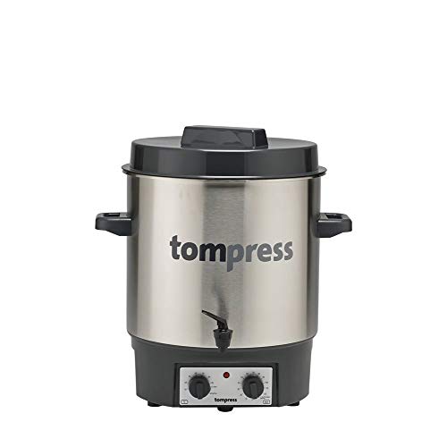 Stérilisateur électrique inox avec robinet et minuterie Tom Press - TOM PRESS