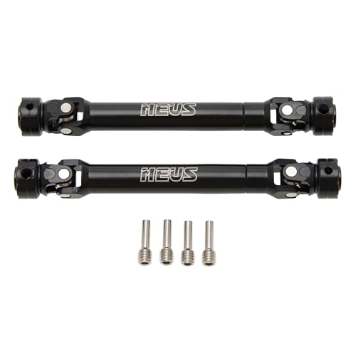 MEUS RACNIG 2pcs TRX4 SCX10 Driveshafts for 1/10 RC Crawler Traxxas TRX4/Axial SCX10/Tamiya CCO1/Redcat Gen8 etc.. (94mm)