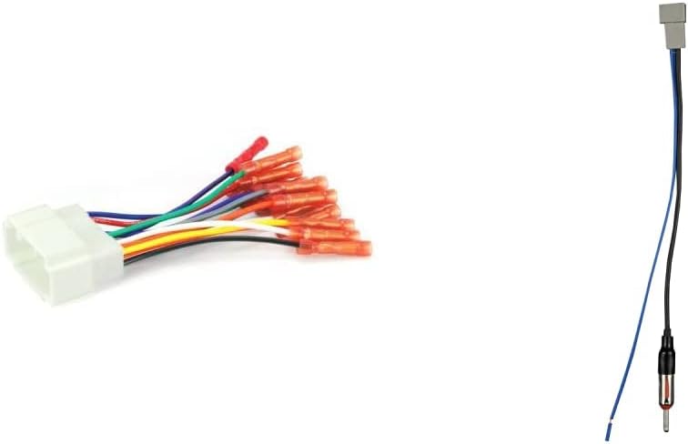 Scosche HA08BCB Compatible with Select 1998-08 Honda Power/Speaker Connector / Wire Harness for Aftermarket Stereo Installation with Color Coded Wires and Pre-installed Wire Connectors : Everything Else