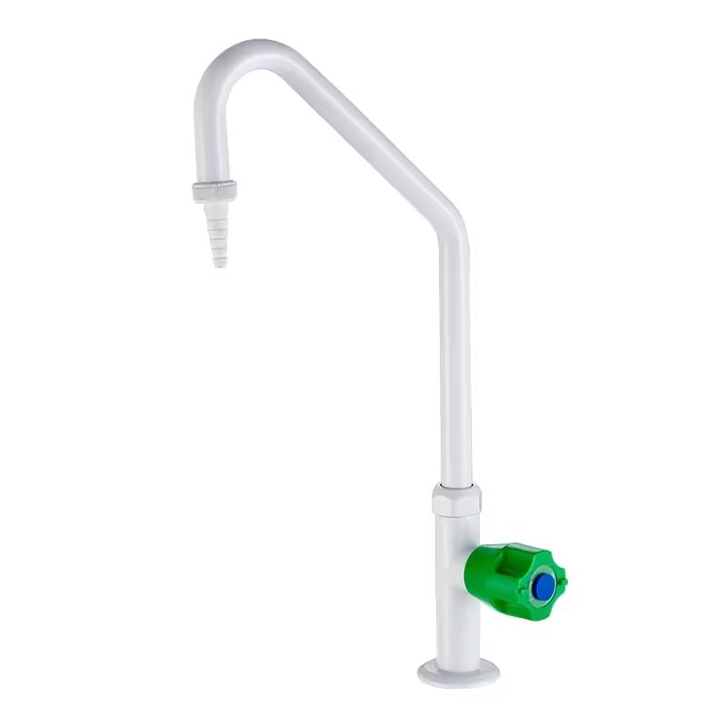 Hochwertig Einloch-Tischarmatur Laborhahn aus reinem Kupfer Kalt- und Warmwasserauslauf für Labor-Lehrmittel für Biologie- und Naturwissenschafts-Klassenzimmer