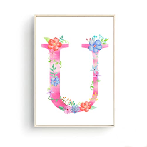 Affiches et impressions sur toile lettre U pour personnaliser la chambre de bébé