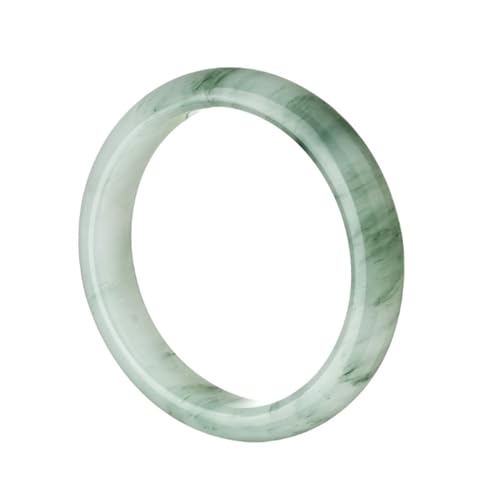 Jade Vert Tianshan Bracelet Femme Naturel Fengshui Mode Bijou 60mm