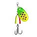 Fcnjsao 10Pcs Trout Spinner Baits Set with Treble Hook 5/6/8/9/11g Fishing Lure Spinnerbait Saltwater Fishing Tackle Accessory