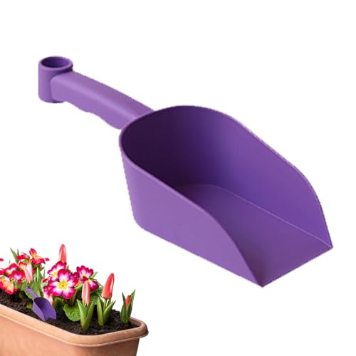 Duroecsain Pala de mano de jardín | Pala de mano pequeña - para frutas y verduras plantas de interior, jardinería principiantes, niños y mujeres