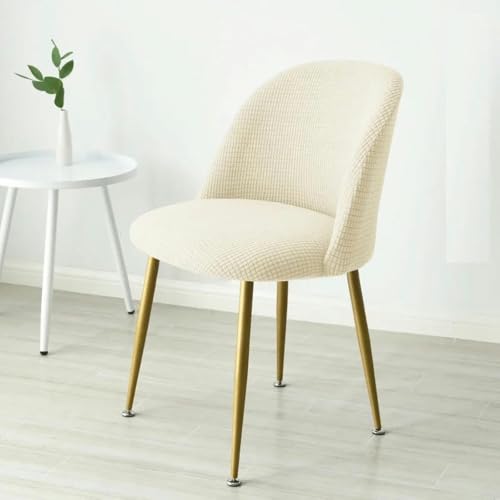 1 Pieza Funda de Silla de vellón Polar elástica Fundas de Taburete pequeño Fundas de Silla de Comedor de Respaldo bajo Individual Funda de Asiento Decoración del hogarA 1 Funda de silla1 Pieza