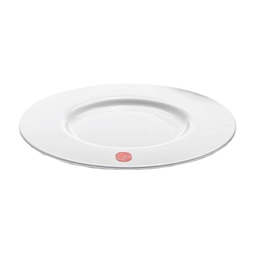 Piattino Summer in melamina bianco porcellana con