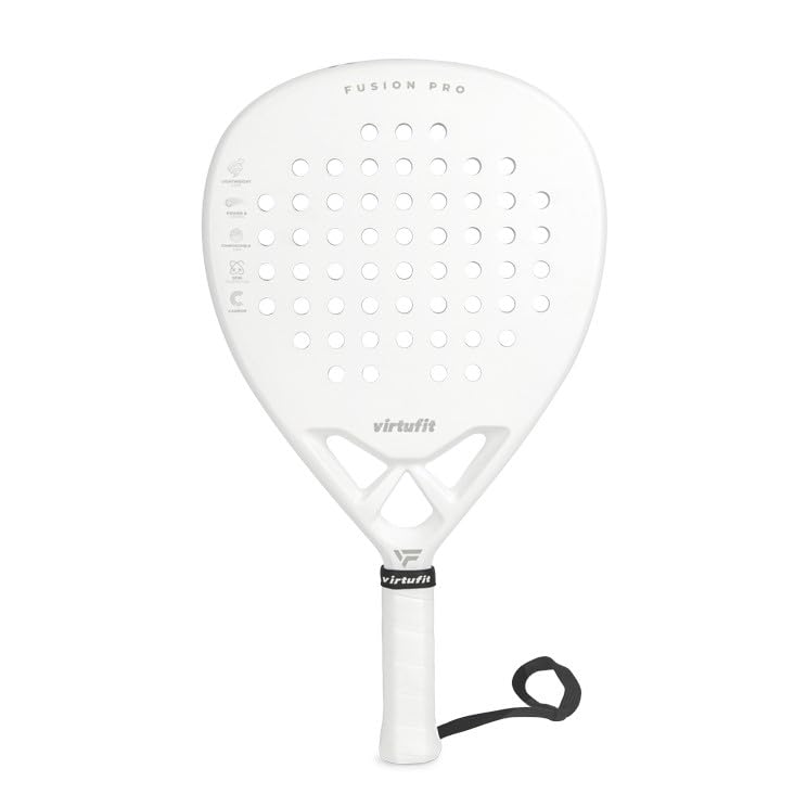 VirtuFit Fusion Pro zestaw wioseł - biały - srebrny