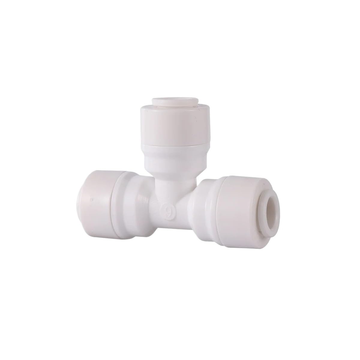 1/4" Pipe Water Purifier Accessories Direct Drinking Water Dispenser Filter Tee Straight Elbow End Plug Slip-Locked Quick Joint(1I4 Tee)