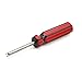 SPOTEST Car Tire Valve Repair Tool Set，4-Way Valve Tool with 4 Valve Cores，Dual Single Head Tire Tyre Valve Stem Core Remover Tools