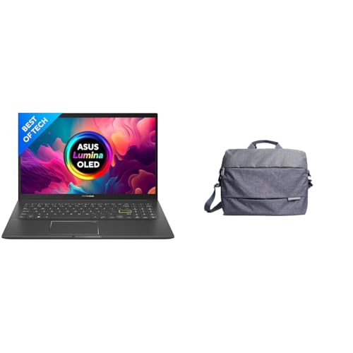 Image of ASUS VivoBook K15 OLED (2021), 15.6 inch (39.62 cms) FHD OLED, Intel Core i3-1115G4 11th Gen, Thin and L