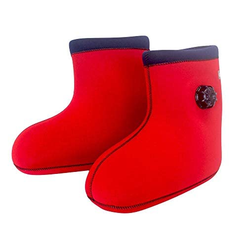 クロッツ やわらか湯たんぽ 足用タイプ レッド M