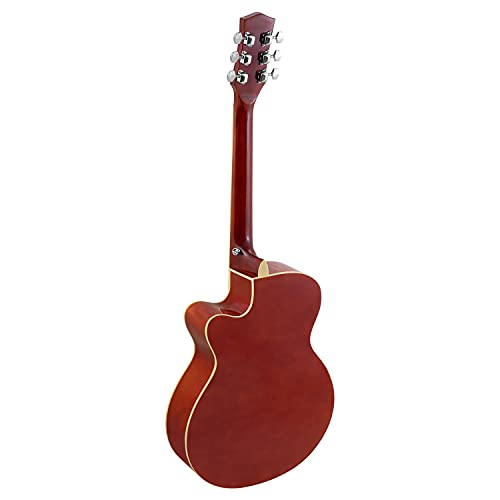 TIGER ACG1-NT34 3/4 Guitare acoustique à cordes en acier pour 9 ans et plus avec sac, sangle, cordes de rechange et… - Les Beatles, Paul McCartney, John Lennon, RIngo Starr, George Harrison TIGER ACG1-NT34 3/4 Guitare acoustique à cordes en acier pour 9 ans et plus avec sac, sangle, cordes de rechange et… – Image 6