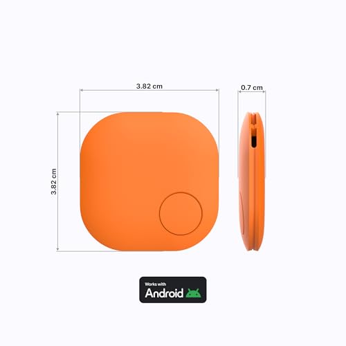 Image of JioTag Go |India's First Android Tag | Google Find My Device Item Finder| Worldwide Tracking for Keys, Wallets, Luggage, Gadgets and More|1+1 Year Battery|No SIM Needed|BT 5.3|for Android Only