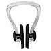 Keenso Waterproof Swimming Nose Clip Soft Silicone Training Sport Protection Nose Clip for Kids and Adults(Black)