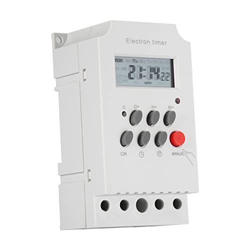 Qiilu QIILU5W8GDK6B7I-03 220 Volt Timer Water Heater Timer Kg316T Ii 30A Digital Timer Switch Programmable Electronic Time Control Switch thumb #5