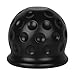 Produktbild Abdeckung für Anhängerkupplungen, 1 Stück, in Schwarz, aus Gummi, für Ø 50 mm Kugelkopfkupplungen, in Golfball-Form, Kupplungskappe Anhänger, Hänger Kupplung Kappe, Schutzkappe für Anhängerkupplung