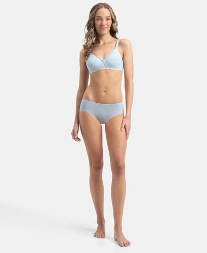Image of Jockey 1802 Women High Coverage Micro Modal Elastane Stretch Hipster