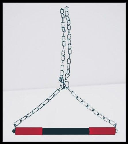 Owlix Chain Hanging Rod/Pull-up/Chin-up Bar - Ideal for Workout and Height Increase Chin-up Bar (Multicolor)-image-46