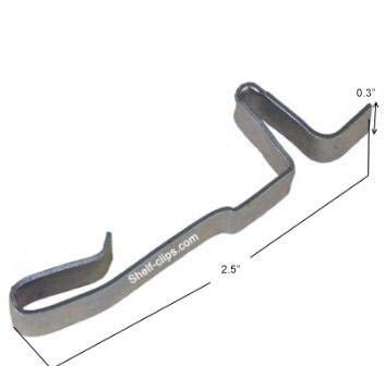 Republic Pallet Rack Safety Clip (Box of 14) Warehouse Storage and Safety