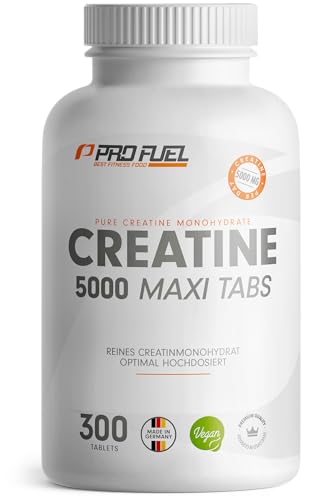 Creatin Tabletten 300x - optimal hochdosiert mit 5685 mg Creatin-Monohydrat,