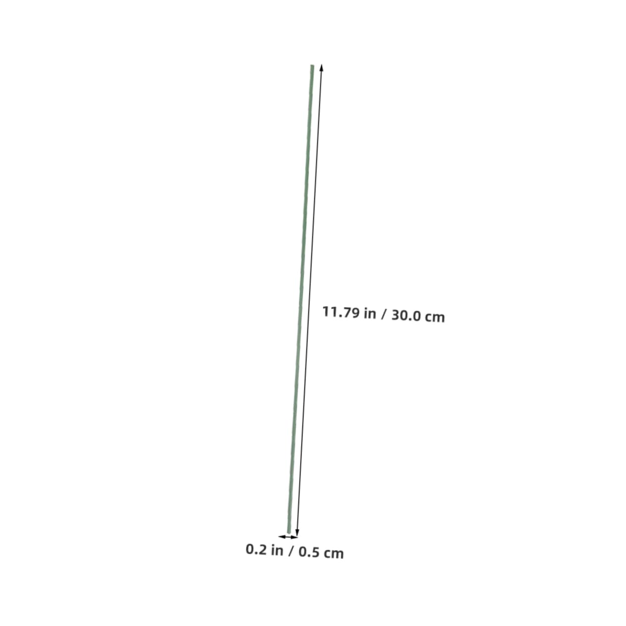 Homoyoyo Floral Iron Wire Stems Pcs Artificial Flower Stems for DIY Craft Cm Versatile Floral Sticks