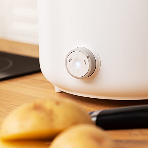 Vitinni Multikocher, Dampffunktion, Schnellkochtopf, Slow Cooker, Fassungsvermögen, Schongaren, Abnehmbarer Topf mit Antihaftbeschichtung, 2,2L, 900W