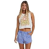 Billabong A/Div Safari - Pantalones cortos con cintura elástica y cierre fijo, Azul (Cosmic Blue), Medium