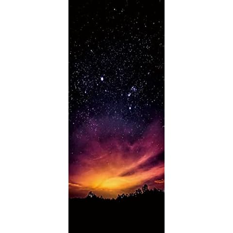 A.Monamour Galaxy 3D Door Stickers Cover