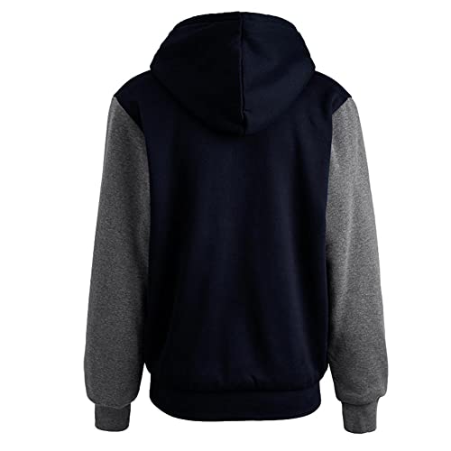 Image of Gary Com Heavyweight Sherpa Hoodies for Men, Thick Fleece Lined Full Zip Up Winter Warm Sweatshirts Work Jackets