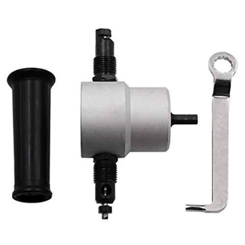 Tool Part for Multifunction Double Heads Metal Sheet Curved Nibbler Saw Cutter Tapper Cutting Tool Power Drill Accessories