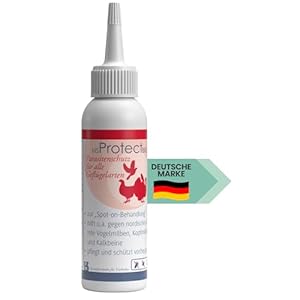 HS Spot on Bird – Pflegemittel für Vögel und Geflügel zur Vorbeugung gegen rote Vogelmilben, nordische Geflügelmilben, Federlinge, Kalkbeine etc. – 100 ml