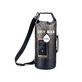 Buen compañero para actividades al aire libre: la bolsa impermeable se puede utilizar para deportes de playa, natación, surf, canotaje, kayak, ciclismo, senderismo, canoa, pesca, rafting, esquí y otras ocasiones. Es ideal para acampar al aire libre y actividades de aventura. Durante el evento, la ropa y los objetos de valor se pueden mantener eficazmente secos sin preocuparte por el polvo o las manchas.