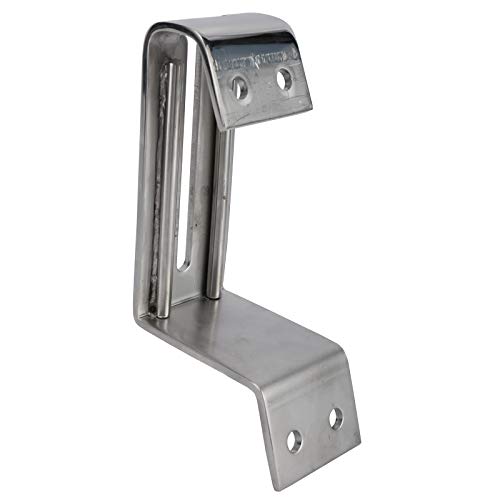 DasMarine Standard Transom Mounting Bracket Stainless Steel Boat Dive Ladder Parts Quick Release Mount Bracket for Transom Diving Ladder and Boat Sport Dive Ladder(Ladder is not Included)