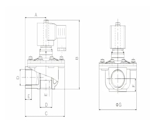 Vanne à Impulsion 3 Pouces DN76 DC24V WPS-CA/TG76 électrovanne dépoussiérage