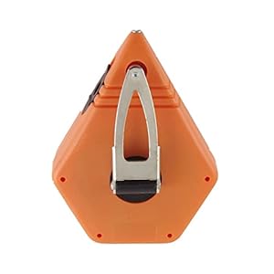 Keson P100 Octoganal Chalk Line Reel, 1.5mm String, 2-4-Ounce Capacity, 100-Foot