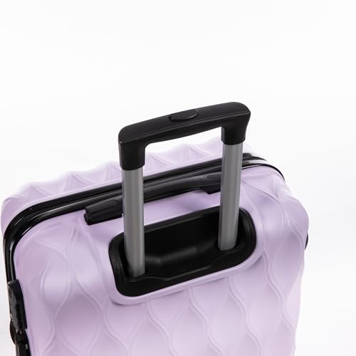 Hardshell Luggage Sets, Family Luggage Set for 4 Piece, Suit Cases with Wheels, Smooth Quiet Strong Durable, for Travel Family Vacation (Purple, 12in+20in+24in+28in)4