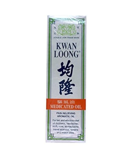 Image of KWAN LOONG Medicated Oil for Fast Pain Relief 57 ml Family Size