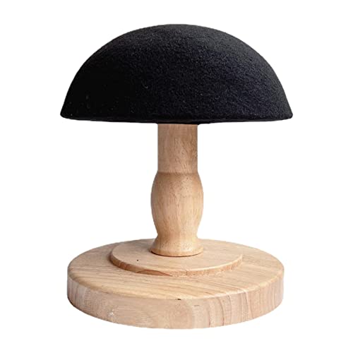 Porte-chapeaux robuste en bois et support pour casquettes