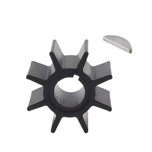 Turbine de pompe à eau avec clé pour moteur hors-bord 15 CV remplace 5040046 18-8921