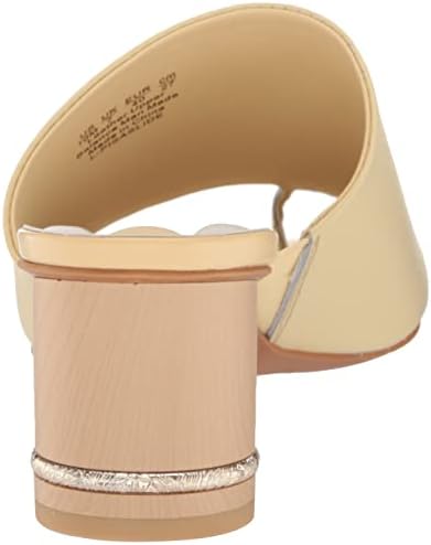 Franco Sarto womens Pisaslide Slide Sandal, Lemonade, 5.5 US | Image 2