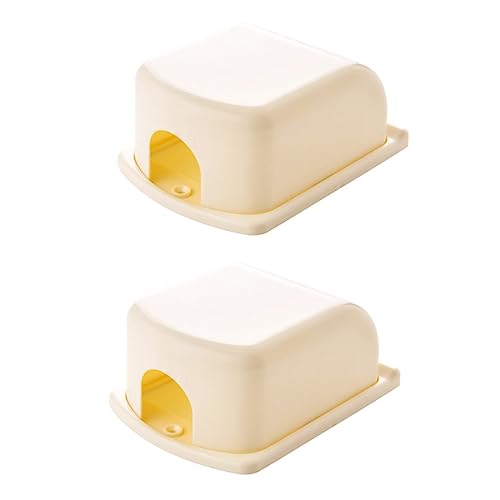 ERINGOGO 2pcs Abs Protective Covers for Switch Anti-Shock Switch Cover Childproof Light Waterproof