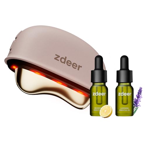 ZDEER GS5 Electric Heated Gua Sha Facial Sculpting Tool with Vibr...