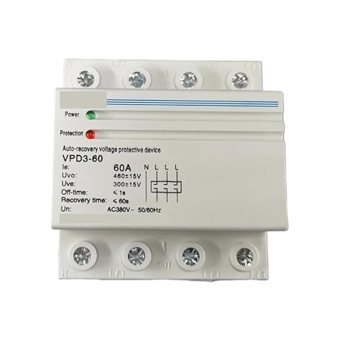 Protector de tensión de 380V para proteger motores en el taller