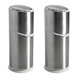 OXO Good Grips Toothbrush Organizer, Brushed Stainless (Set of 2)
