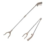 83/100 cm Greifzange für ältere Menschen, Schwangere, extra langer Müllgreifer, zusammenklappbar, verlängerter Greifer, leichte Mobilitätshilfe (100 cm)