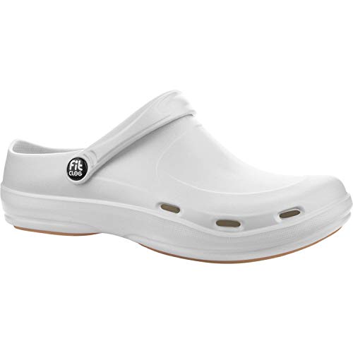 FITCLOG Basic 001 - Zueco (talla 39), color blanco