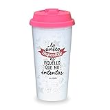 Vaso Take Away Polímero con frase positiva