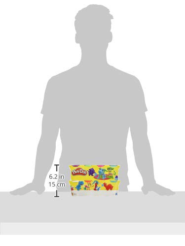 Play-Doh C3899EU40 fini la pâte sèche avec ces 8 pots étanches