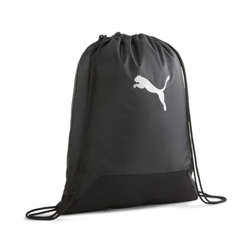 PUMA teamGOAL Gym Sack CE, Unisex Turnbeutel, PUMA Black-PUMA Silver, OSFA - 091595